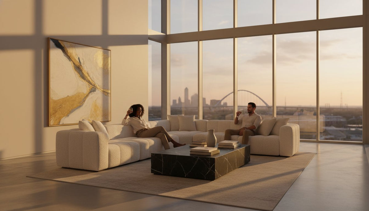 Designer Sectional Sofas in Dallas, Texas: The 2026 Luxury Style Guide