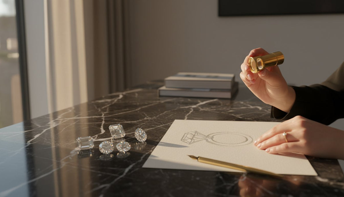 The Art of Light: A Connoisseur’s Guide to the Lab Diamond Clarity and Color Chart