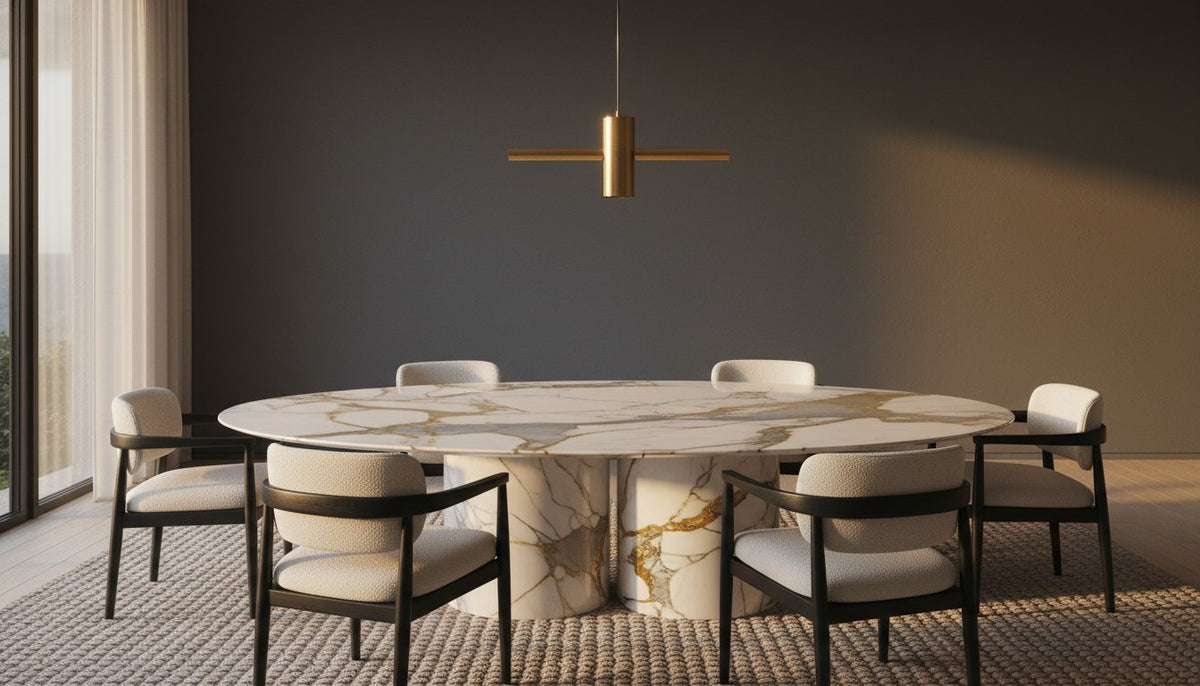 The Art of the Centerpiece: How to Choose a Marble Dining Table for an Elevated Home