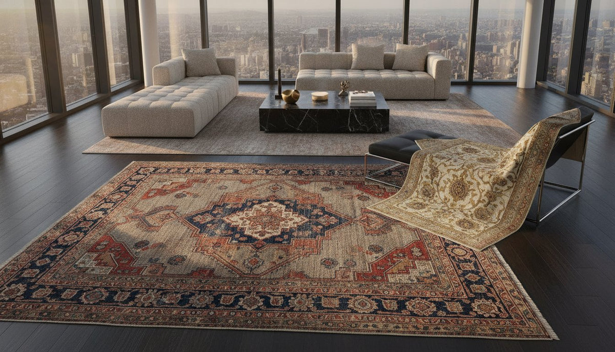 Tabriz vs. Heriz Rug Comparison Guide: Curating the Soul of Your Home (2026)