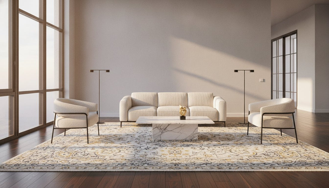 How to Choose the Right Size Persian Rug for Your Living Room: A Designer’s Guide