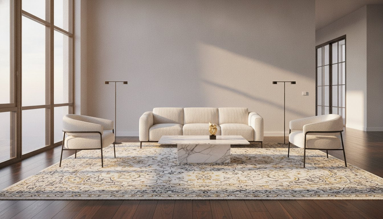 How to Choose the Right Size Persian Rug for Your Living Room: A Designer’s Guide