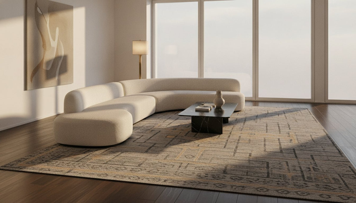 How to Pair a Sofa and Rug: The Art of Curating a Sophisticated Sanctuary