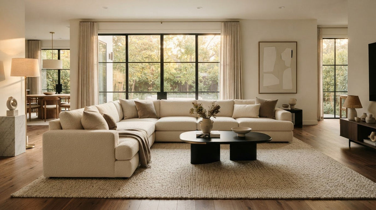 How to Style a Sectional Sofa for a Balanced Living Room