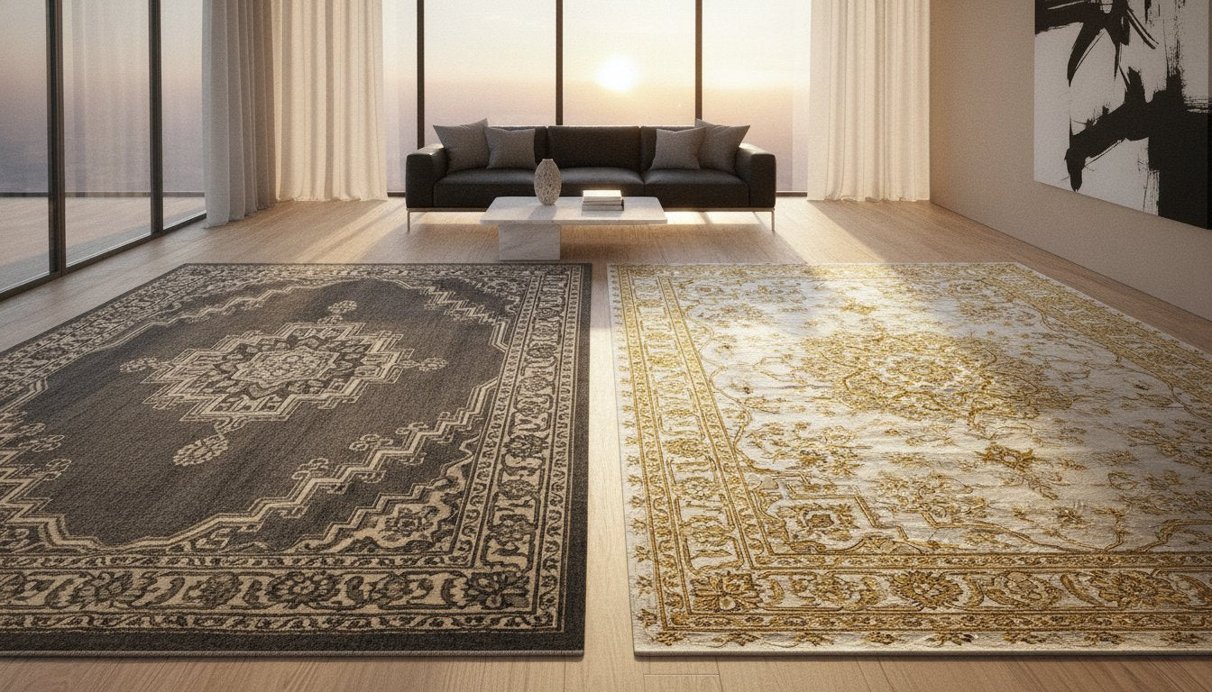 Wool vs. Silk Persian Rugs: A 2026 Guide to Curating Luxury Underfoot