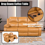reclining sofa set ginger faux leather sofa and loveseat