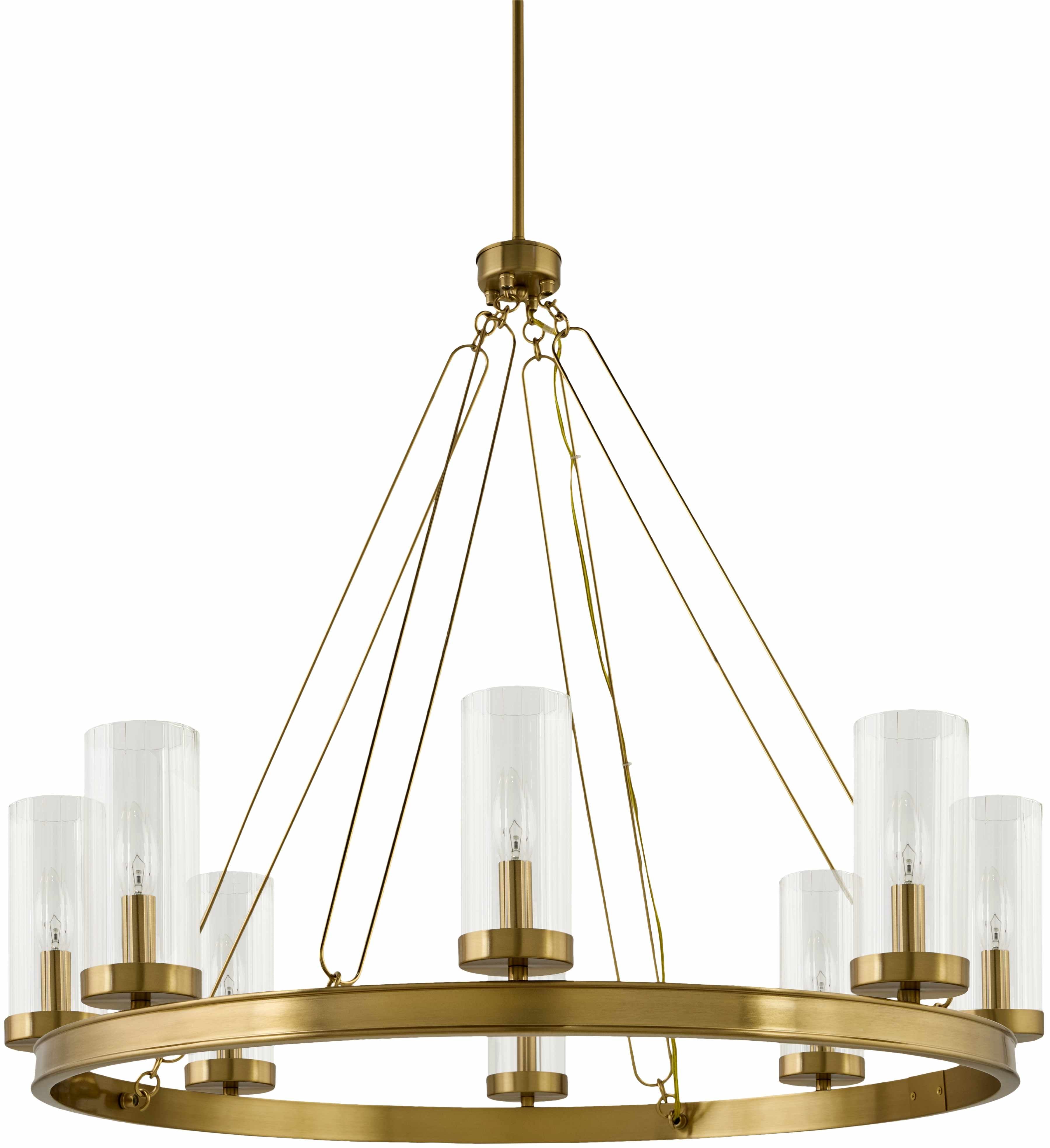 Kaufering Metallic - Brass Chandelier