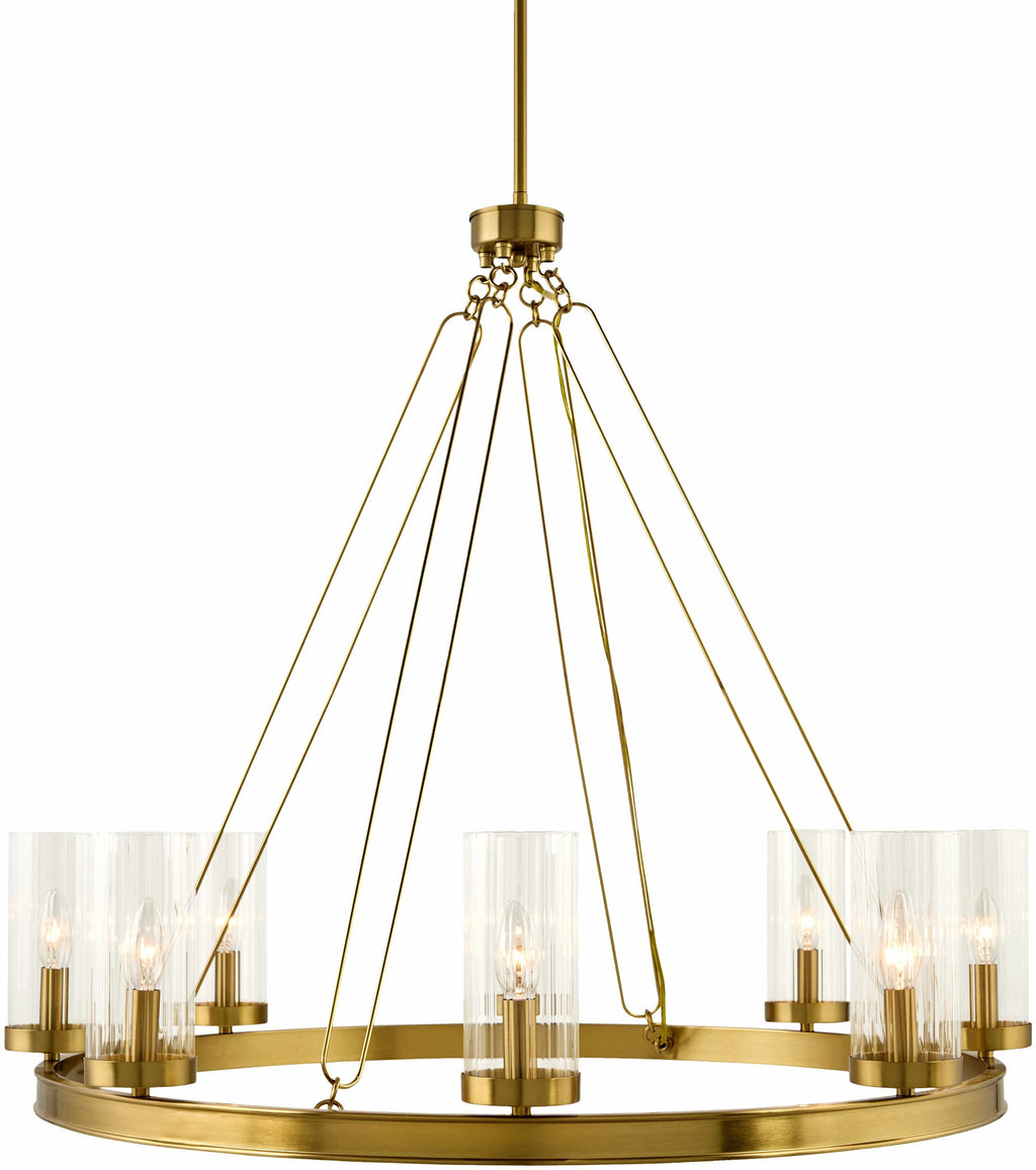 Kaufering Metallic - Brass Chandelier
