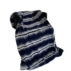 Luxe faux fur throw blanket ultra-soft navy luxury blanket for cozy warmth in any room.