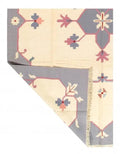 Canvello Ivory Color Hand Woven Rug 9' X 12'