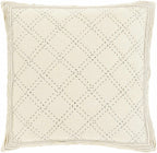 Beige bedding set Shadehill diamond pattern — machine washable luxury linen for any bedroom.