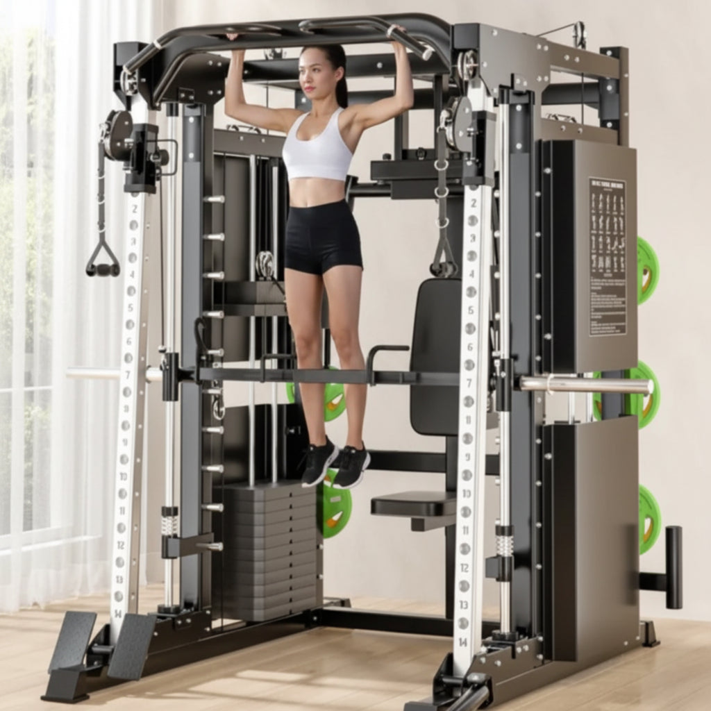 Professional Gym Smith Machine Set—Multi-Functional All-In-One Fitness Equipment for Professional Gyms