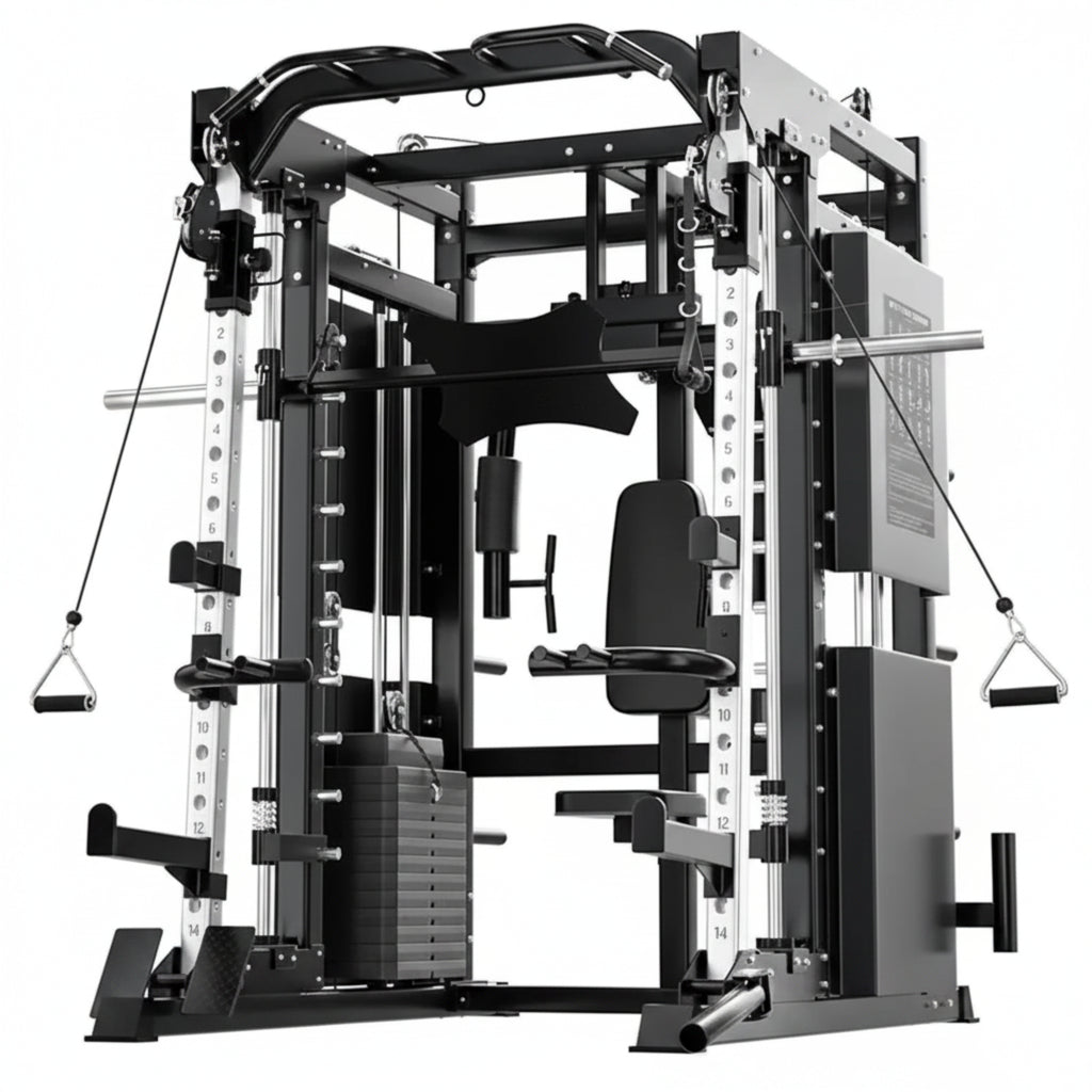 Professional Gym Smith Machine Set—Multi-Functional All-In-One Fitness Equipment for Professional Gyms